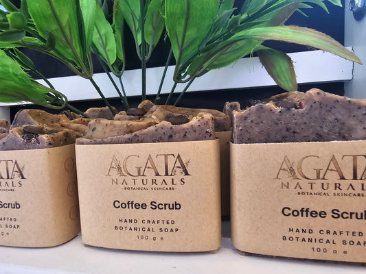 “Coffee scrub soap with exfoliating coffee grounds”
“Handmade coffee soap bar for smooth, refreshed skin”