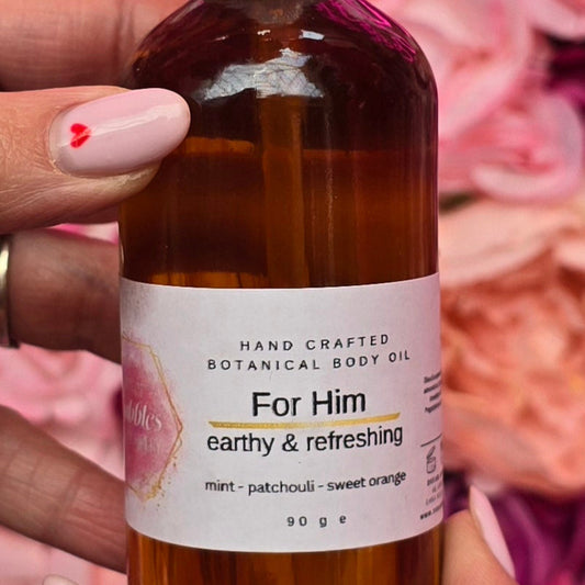 For Him Body Oil