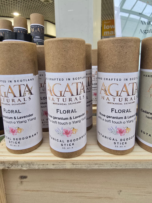 🌿 Natural Deodorant Sticks | Handmade Botanical Deodorant – Agata Naturals