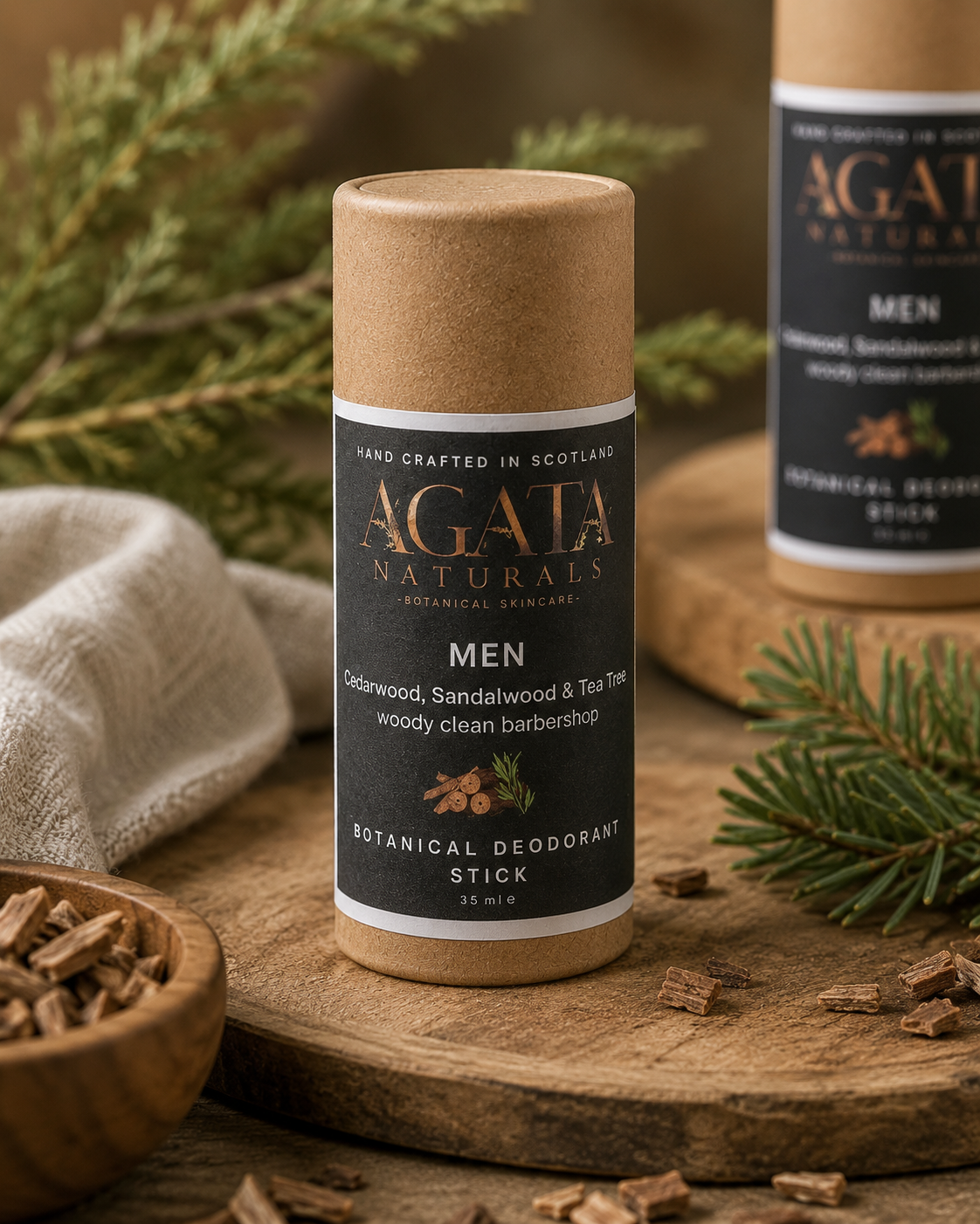 🌿 Natural Deodorant Sticks | Handmade Botanical Deodorant – Agata Naturals