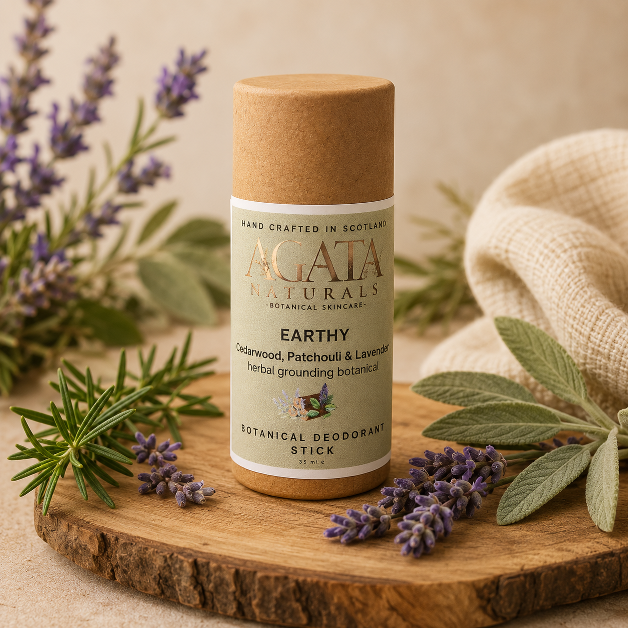 🌿 Natural Deodorant Sticks | Handmade Botanical Deodorant – Agata Naturals