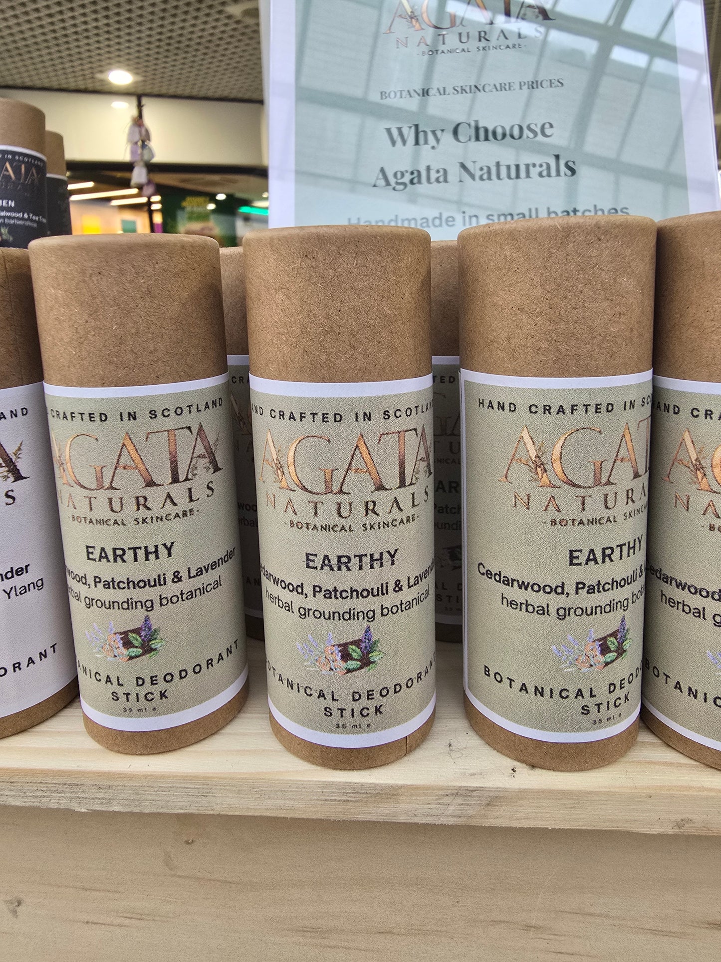 🌿 Natural Deodorant Sticks | Handmade Botanical Deodorant – Agata Naturals
