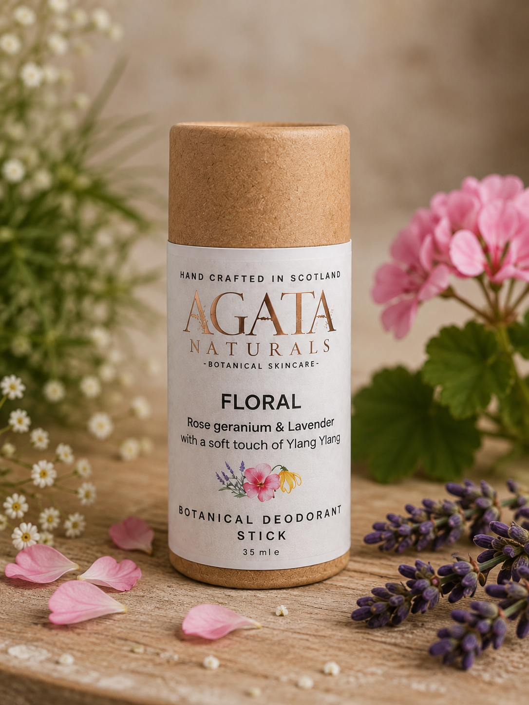 🌿 Natural Deodorant Sticks | Handmade Botanical Deodorant – Agata Naturals